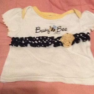 Cute lil shirt for a larger girl baby